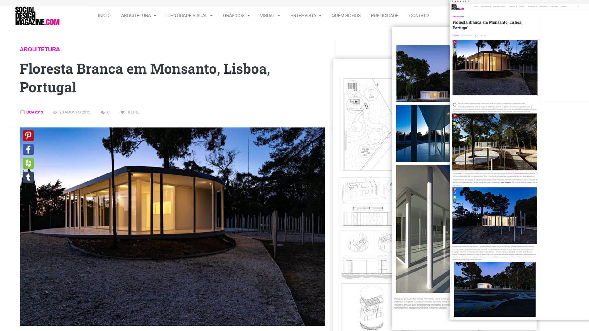 Social Design Magazine Architecture project White forest, Monsanto